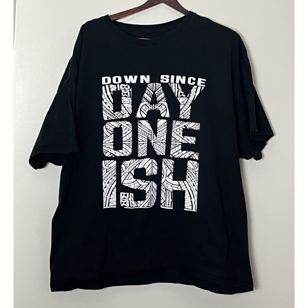 WWE The Usos T-Shirt Women's 3X Black Down Since Day One Ish Wrestling‎ 2010s